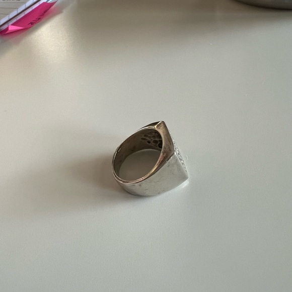 Souvenir Jewelry Silver Bark at the Moon Ozzy Osbourne Ring - Picture 15 of 16